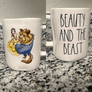 Rae Dunn Beauty and the Beast Mug